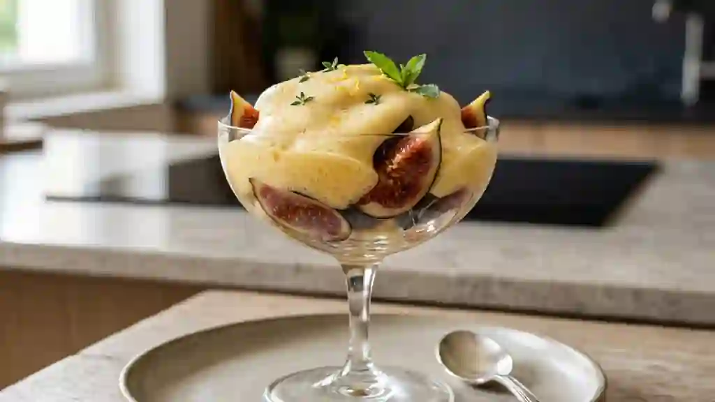 Sabayon de Figues Onctueux au Vin Blanc - Photo de présentation