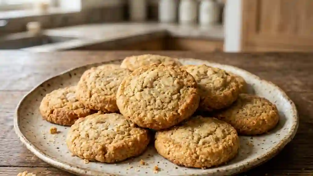 Sablés Fondants à la Banane et Sucre Roux - Photo de présentation