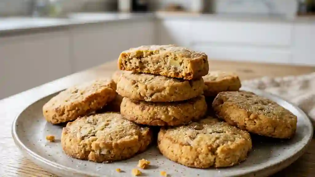 Sablés Fondants Banane et Amande - Photo de présentation