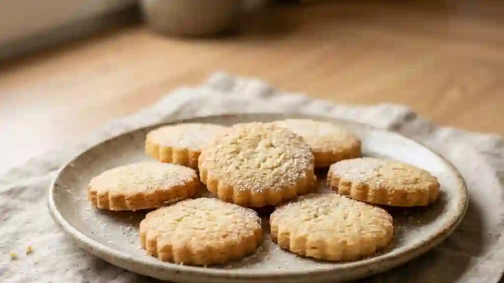 Sablés pur beurre fondants et vanillés - Photo de présentation