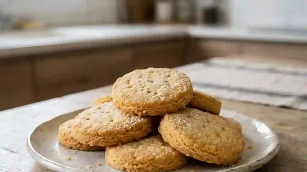 Sablés de Caen croquants au Calvados - Photo de présentation