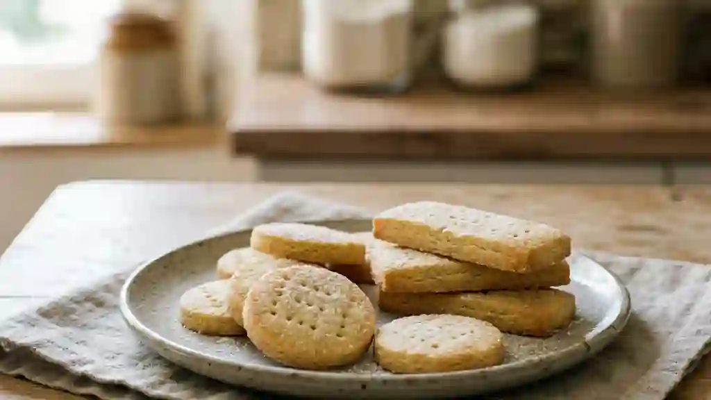 Sablés pur beurre fondants (Shortbread) - Photo de présentation