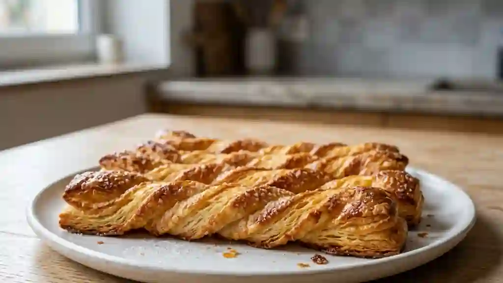 Sacristains dorés au sucre craquant - Photo de présentation