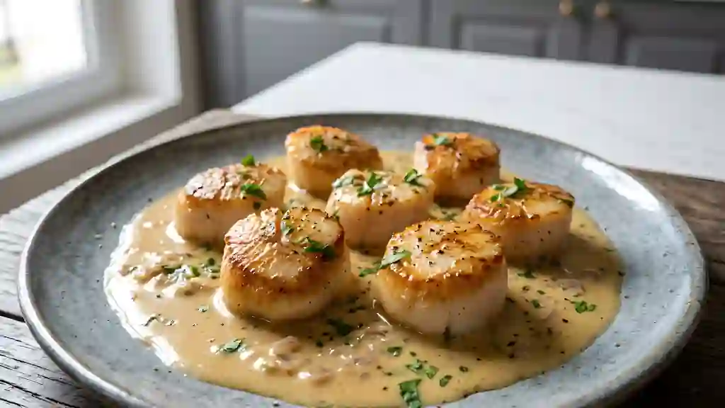 Saint-Jacques Flambées à l'Armagnac - Photo de présentation