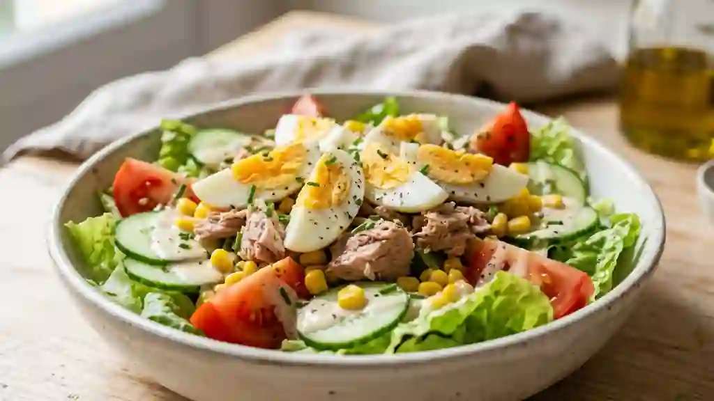 Salade Bizmarquise croquante et crémeuse - Photo de présentation