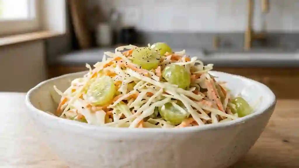 Coleslaw craquant aux raisins et miel - Photo de présentation