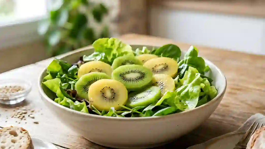 Salade aux kiwis acidulés - Photo de présentation