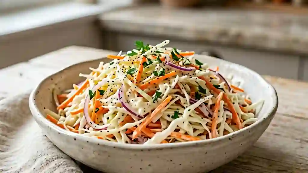 Salade de chou ultra-croquante et onctueuse - Photo de présentation