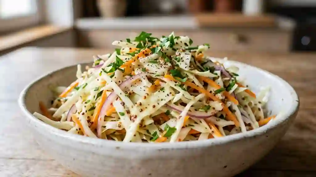 Salade de chou morvandelle croquante - Photo de présentation