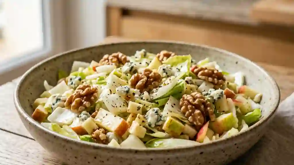 Salade d'endives troyenne au roquefort fondant - Photo de présentation