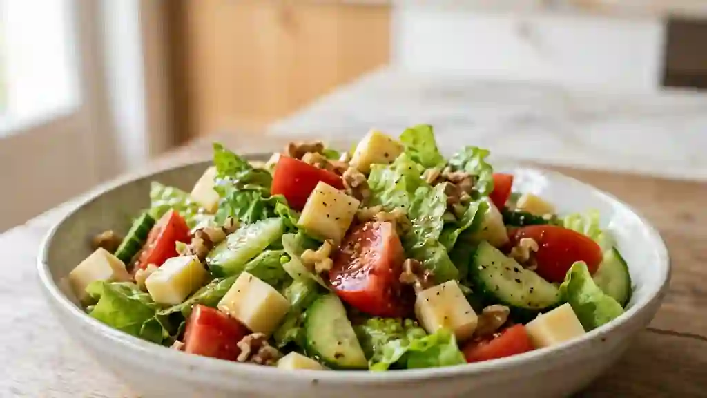 Salade Croquante au Gruyère et Noix - Photo de présentation