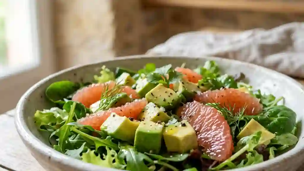 Duo avocat-pamplemousse frais et onctueux - Photo de présentation