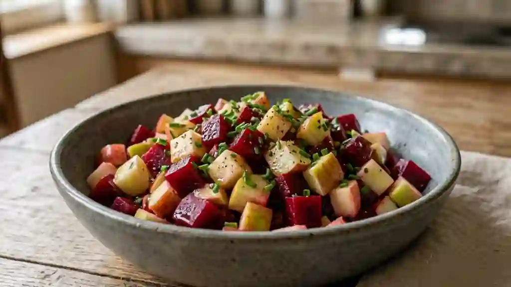 Salade Betterave Pomme au Miel - Photo de présentation