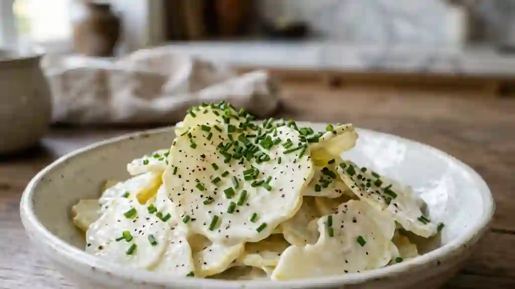 Pâtisson Croquant à la Crème de Ciboulette - Photo de présentation