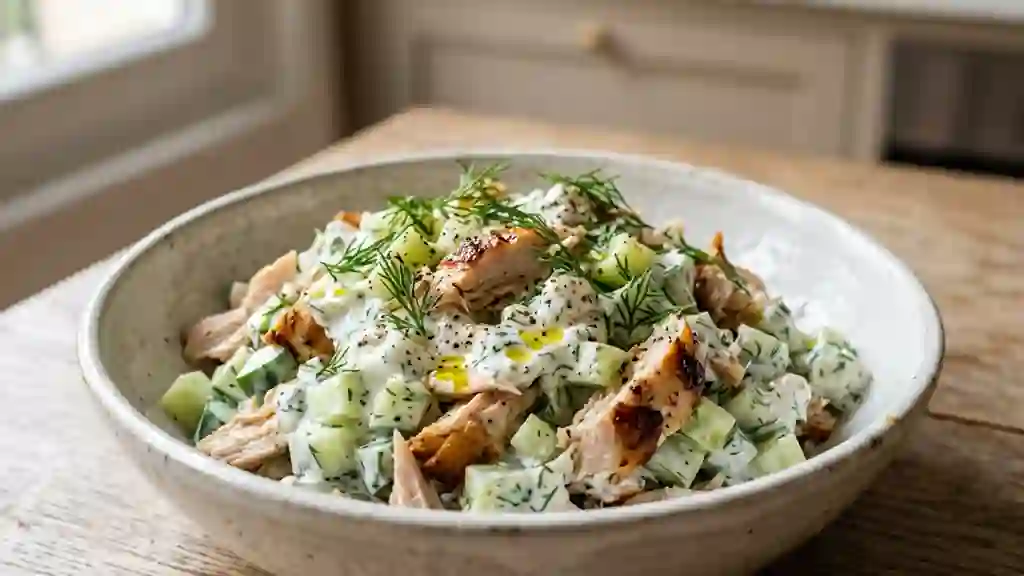 Poulet à l'aneth et concombre ultra frais - Photo de présentation