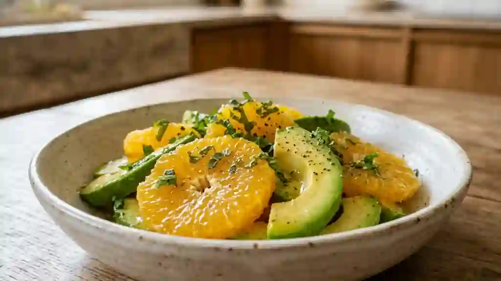 Duo Fondant Orange et Avocat à la Menthe - Photo de présentation