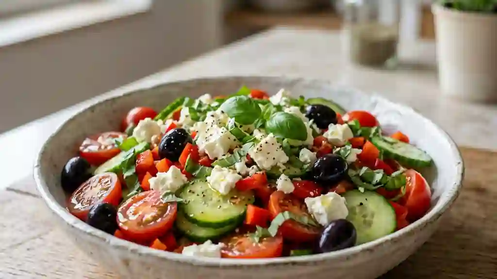 Salade des Alpilles Croquante à la Feta - Photo de présentation