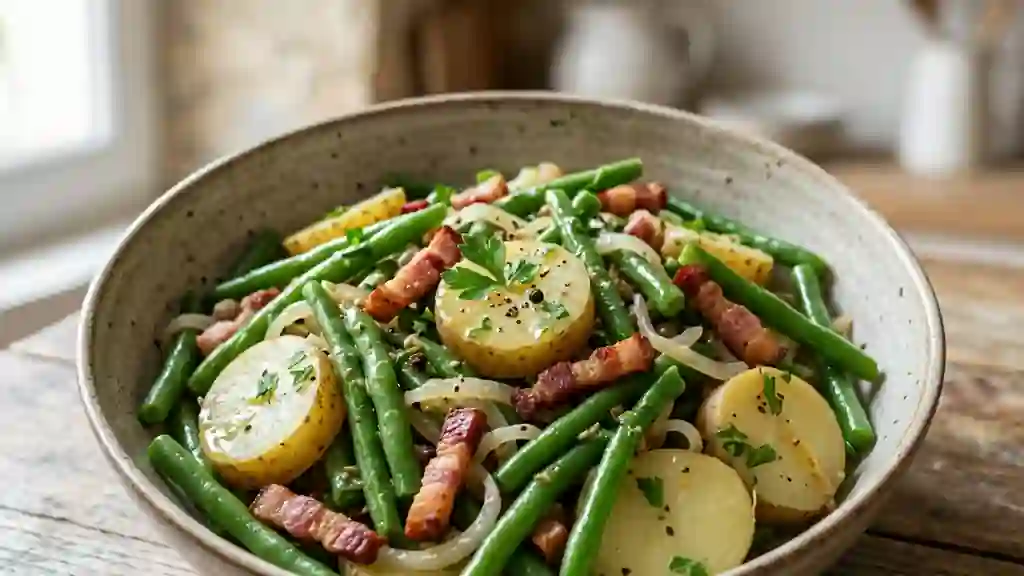 Salade Liégeoise Croquante aux Lardons Fumés - Photo de présentation