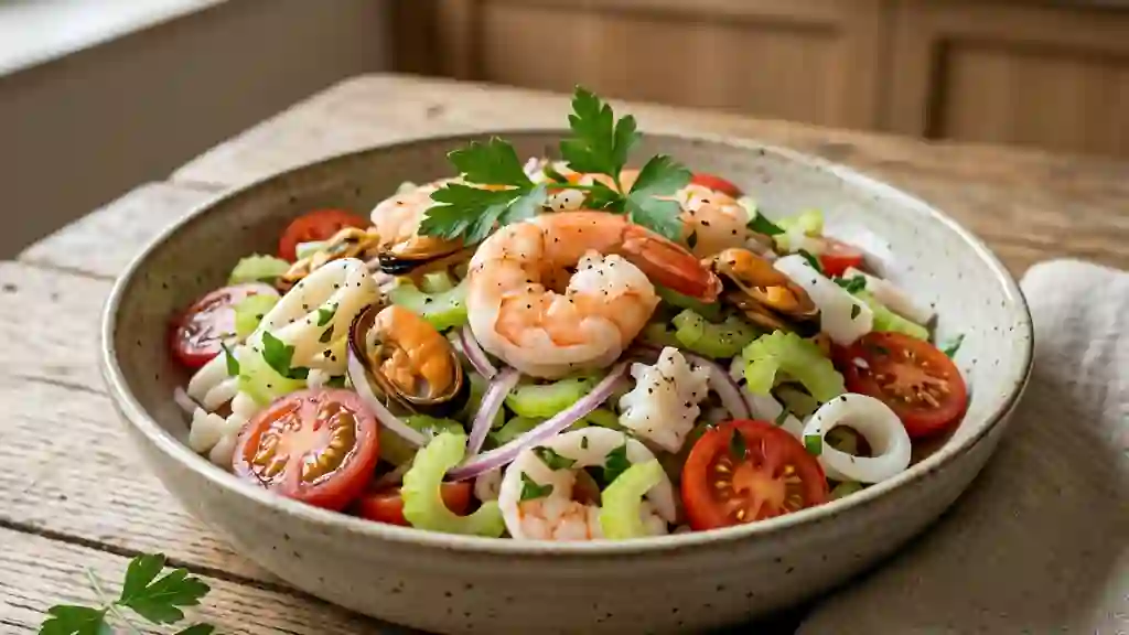 Salade Marine Citronnée aux Trois Crustacés - Photo de présentation