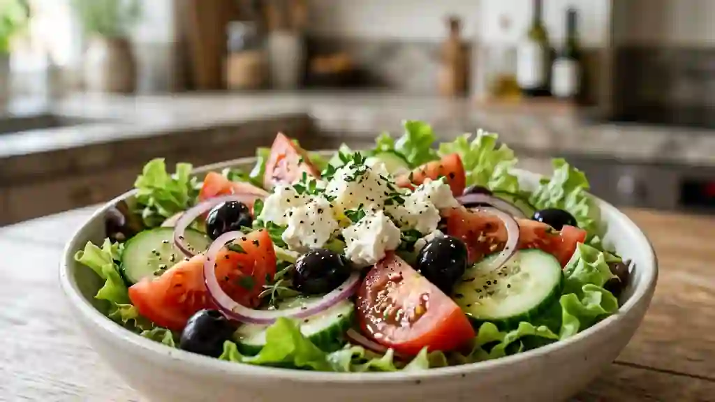 Salade du Médoc croquante au chèvre frais - Photo de présentation