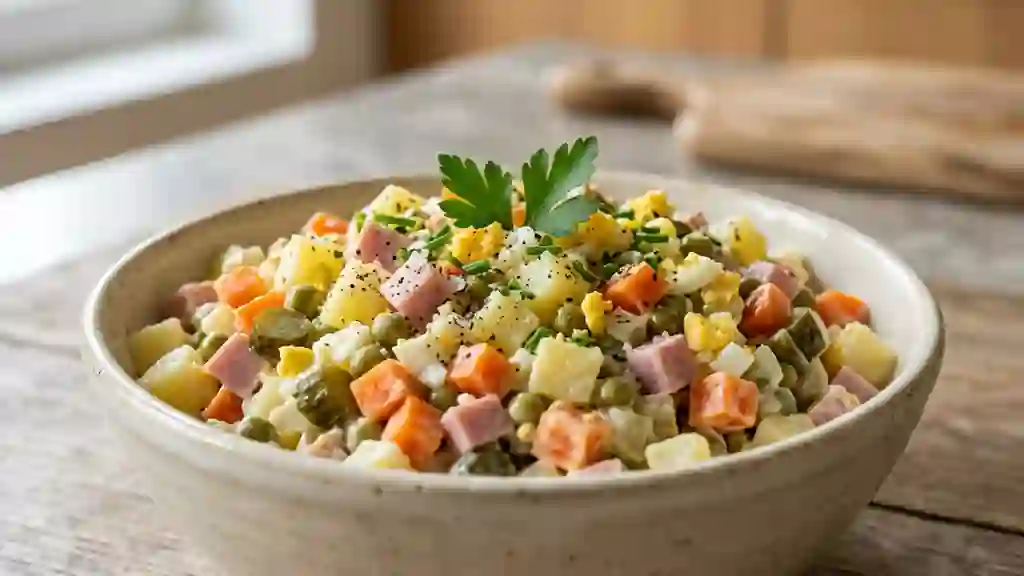 Salade Moscovite Fondante et Croquante - Photo de présentation