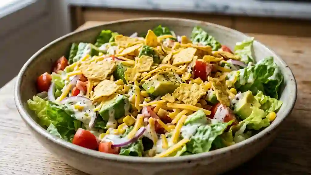 Salade Mexicaine Croquante aux Nachos - Photo de présentation