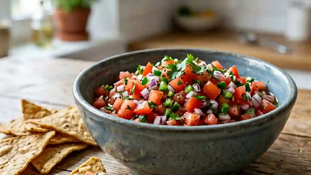 Salsa Mexicaine Croquante et Relevée - Photo de présentation