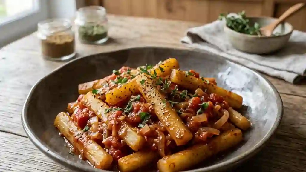 Salsifis Fondants à la Tomate et Provence - Photo de présentation