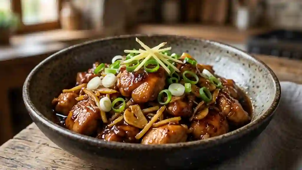 Poulet San Pai Laqué au Gingembre - Photo de présentation