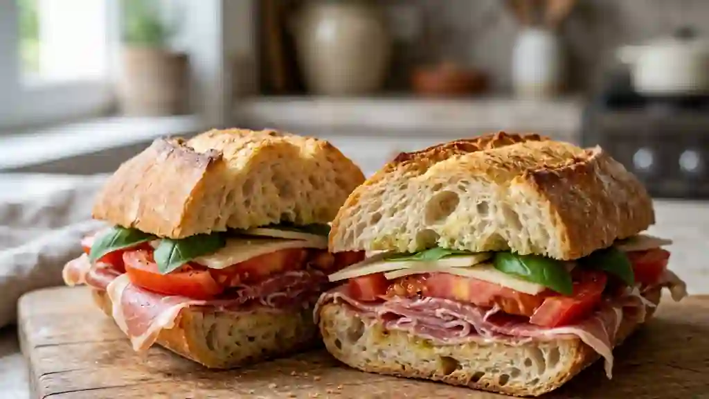 Pain Catalan Croustillant Serrano et Manchego - Photo de présentation