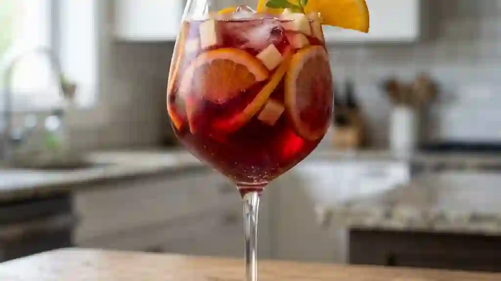 Sangria Charentaise Givrée au Cognac - Photo de présentation