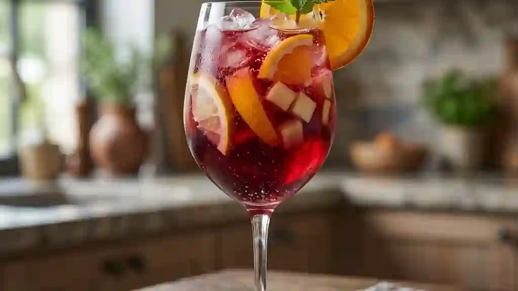 Sangria Fraîche aux Agrumes - Photo de présentation