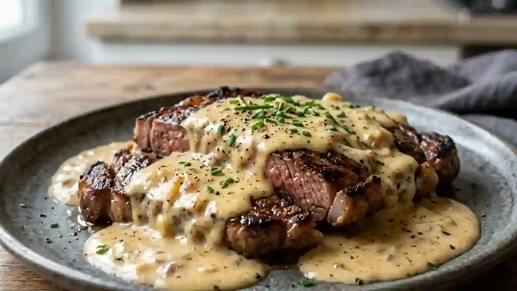 Sauce Maroilles onctueuse et corsée - Photo de présentation