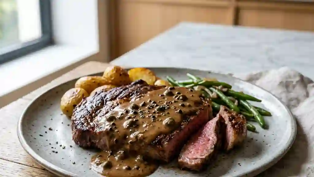 Sauce Onctueuse Poivre et Câpres - Photo de présentation
