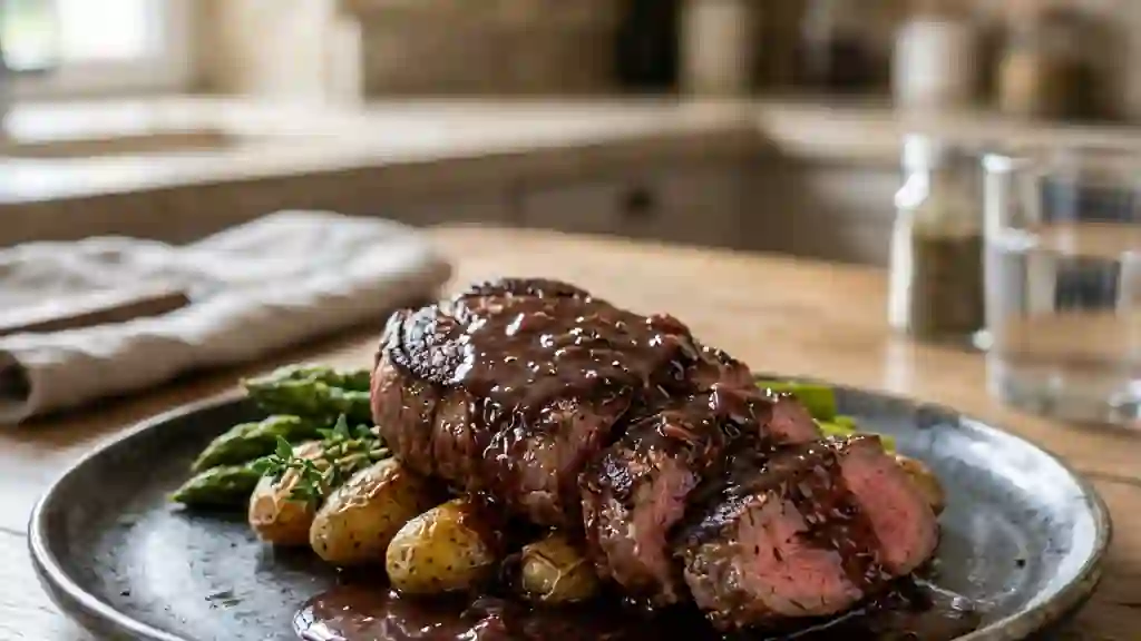 Sauce au Porto Veloutée et Nappante - Photo de présentation