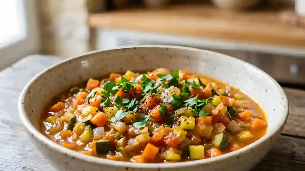 Sauce aux légumes fondante pour poisson - Photo de présentation