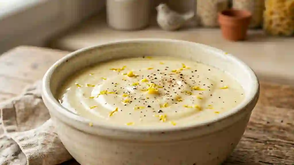 Béchamel au Citron Onctueuse et Acidulée - Photo de présentation