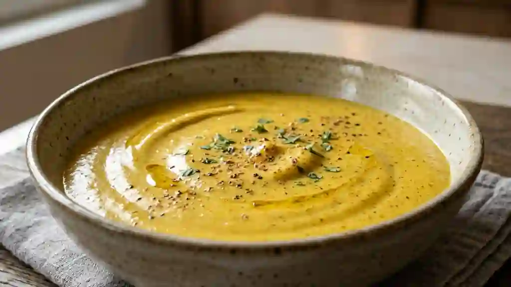 Béchamel au curry onctueuse et épicée - Photo de présentation