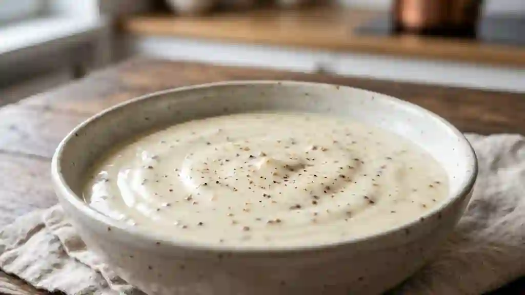 Béchamel à la moutarde onctueuse et relevée - Photo de présentation