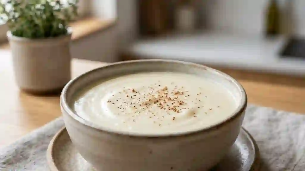 Béchamel aérienne et onctueuse - Photo de présentation