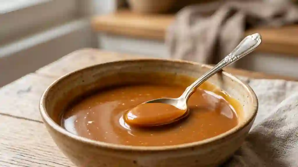 Caramel onctueux au beurre demi-sel - Photo de présentation