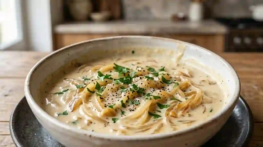 Sauce Onctueuse aux Oignons Fondants - Photo de présentation
