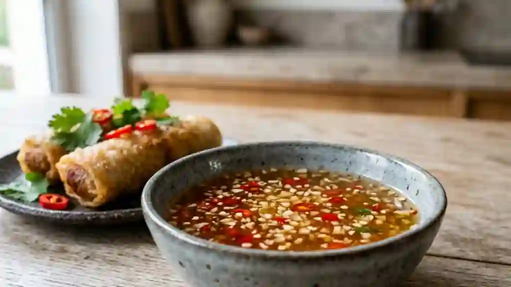 Sauce Nems Acidulée et Pimentée - Photo de présentation