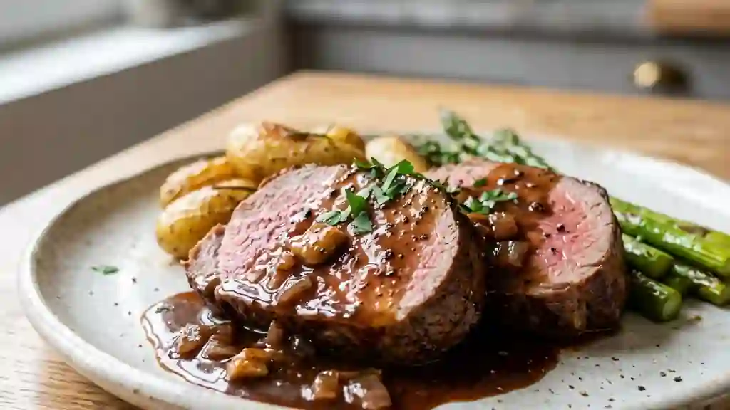Sauce landaise onctueuse au foie gras - Photo de présentation