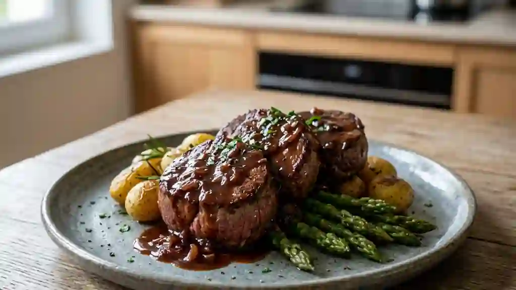 Sauce Madère onctueuse et brillante - Photo de présentation