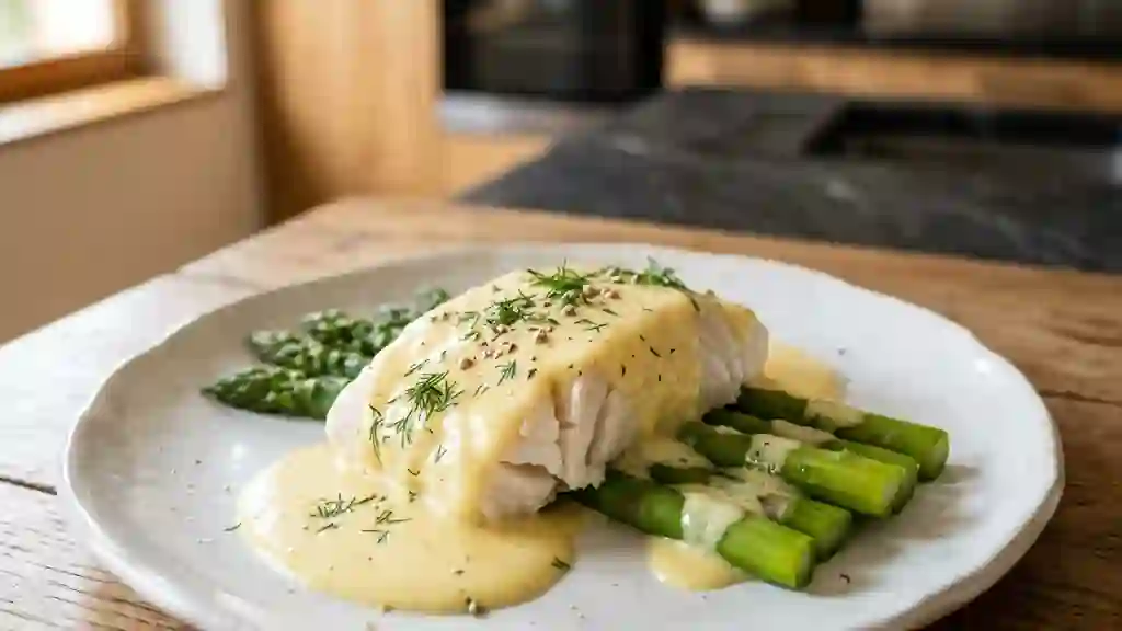 Sauce Mousseline Citronnée Aérienne et Veloutée - Photo de présentation