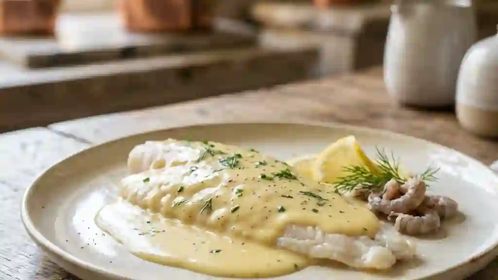 Sauce Ostendaise Onctueuse au Vin Blanc - Photo de présentation