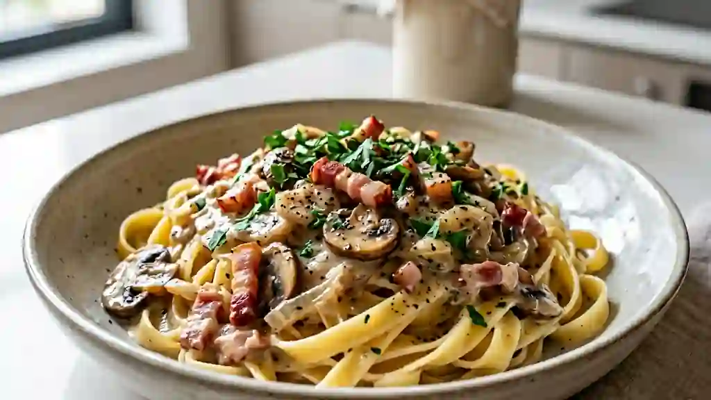 Sauce Paysanne Onctueuse aux Lardons - Photo de présentation