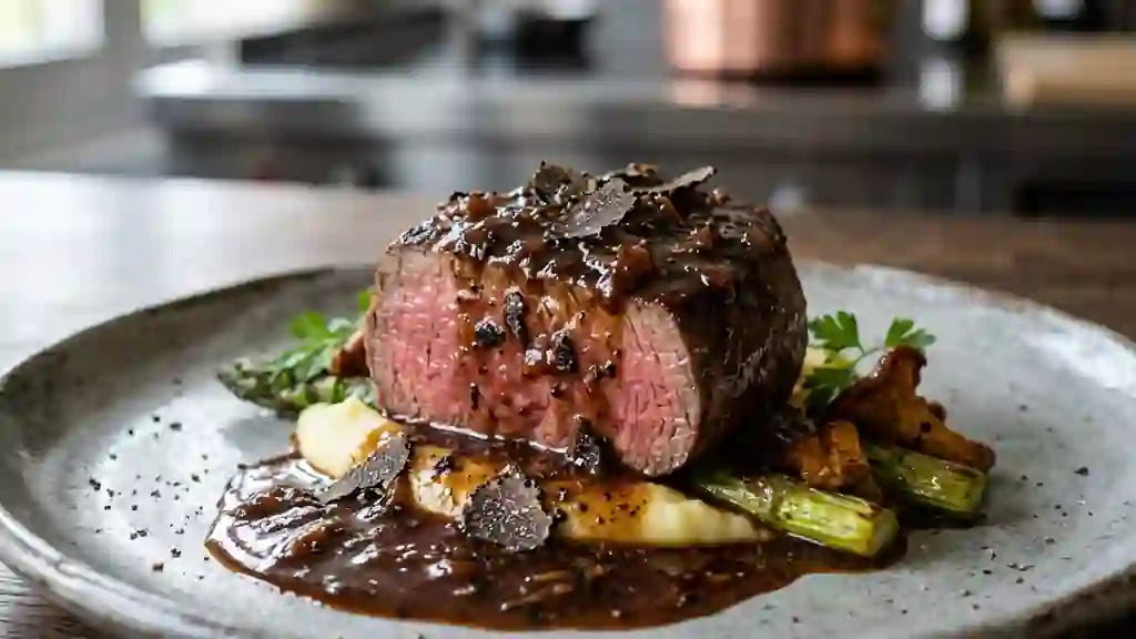 Sauce Périgueux Onctueuse à la Truffe - Photo de présentation