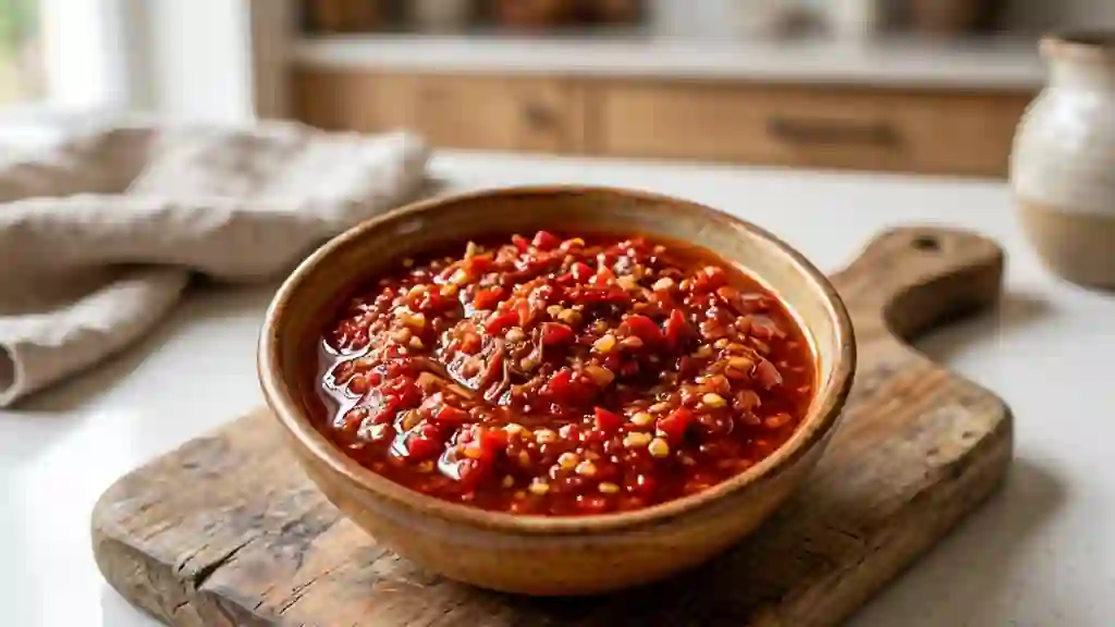 Sauce Pili-pili Ardente à l'Ail - Photo de présentation